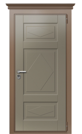 Дверь TermoWood Ral 8025 Ral 7006 177