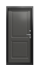 Дверь Termo Ral 7043 Граб белый 285 вид внутри