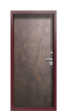 Дверь Termo Ral 8017 Марсианский камень 341 вид внутри