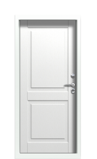 Дверь Termo Patina Ral 9003 755 вид внутри