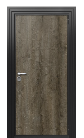 Дверь TermoWood Ral 9005 Морадо черный 1062