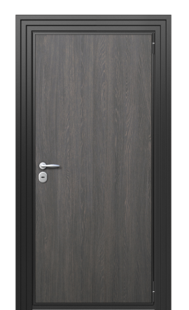 Дверь TermoWood Vesuvio Морадо черный 1387