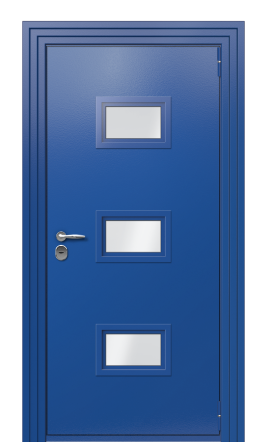 Дверь Termo Ral 5005 Securemme 1178