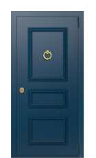 Дверь TermoPlus Del Mare Ral 9003 777 вид снаружи