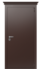 Дверь Termo Tobacco Securemme 392 вид снаружи