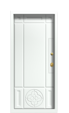 Дверь Termo Del Mare Ral 9003 777 вид внутри