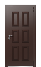 Дверь TermoPlus Tobacco Венге 321 вид снаружи