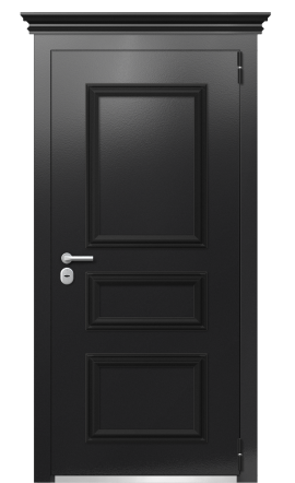 Входная дверь TermoPlus Ral 9005 Морская волна 395