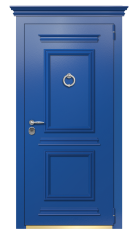 Дверь Termo Ral 5005 Del Mare 372 вид снаружи