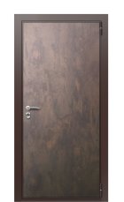 Дверь TermoWood Tobacco Марсианский камень 1079 вид снаружи