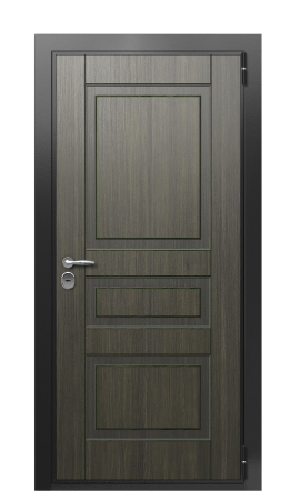 Дверь TermoWood Ral 9005 Венге 557