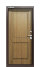 Дверь Termo Ral 8017 Дуб 522 вид внутри