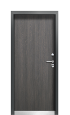 Дверь Termo Ral 9005 Морадо Чёрный 138 вид внутри