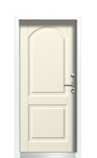 Дверь Termo Ral 9005 Слоновая кость 191 вид внутри