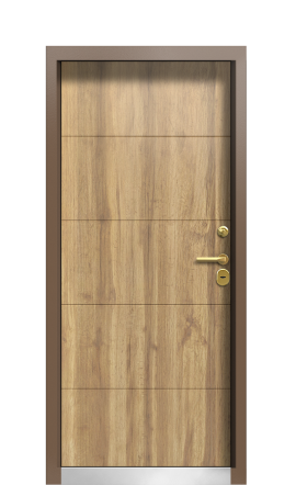 Дверь TermoWood Ral 8017 Греческий платан 308