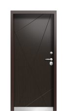 Дверь Termo Ral 1019 Венге Бонобо 641 вид внутри