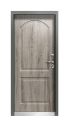 Дверь Termo Ral 3031 Арктическая берёза 15 вид внутри