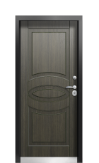 Дверь Termo Ral 5005 Венге 636 вид внутри