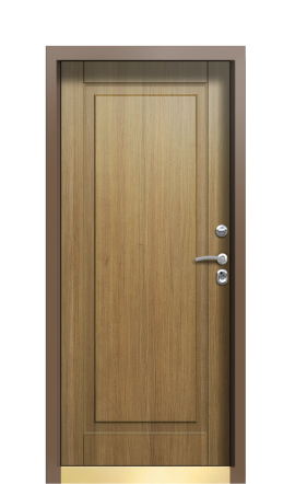 Дверь TermoWood Ral 8025 Дуб 1074