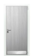 Дверь TermoWood RAL 9003 RAL 1019 1149 вид снаружи