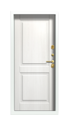 Дверь Termo Дуб, Белое дерево вид внутри