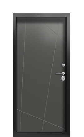 Дверь TermoWood Ral 7043 Граб белый 284