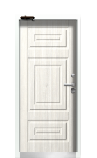 Дверь Termo Ral 9003 Белая Эмаль 591 вид внутри