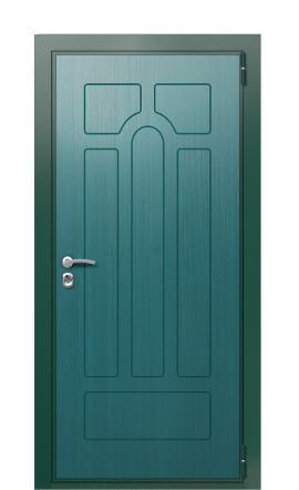 Дверь TermoWood Ral 6005 Зеленое сукно 1084