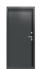 Дверь Termo Ral 9005 Kale 1010 вид внутри