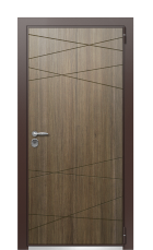 Дверь TermoWood Tobacco Палисандр 22 вид снаружи