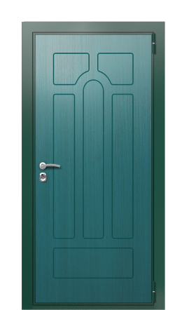 Дверь TermoWood Ral 6005 Зеленое сукно 1084