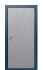 Дверь TermoWood Terma premium лён маренго del mare вид снаружи