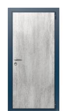 Дверь TermoWood Del Mare Джут белый 786 вид снаружи