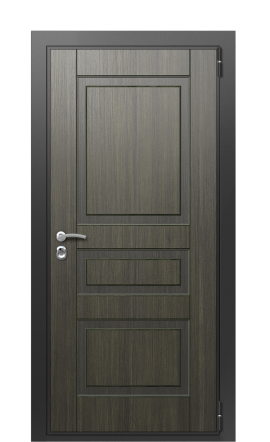 Дверь TermoWood Decoline premium графитовое дерево vesuvio молоток