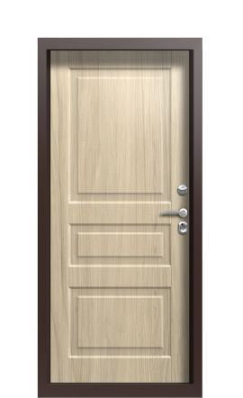 Дверь TermoPlus Decoline premium сатиновое дерево tobacco