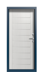 Дверь Termo Del Mare Белое дерево 837 вид внутри