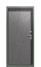 Дверь Termo Vesuvio Дымчатое дерево 693 вид внутри