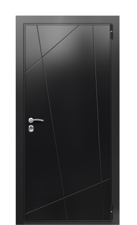 Дверь TermoWood Ral 9005 Милк 695