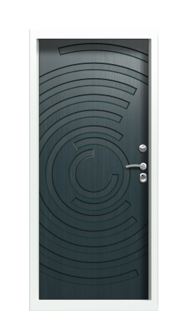 Дверь TermoWood Del Mare Серый Антрацит 1478
