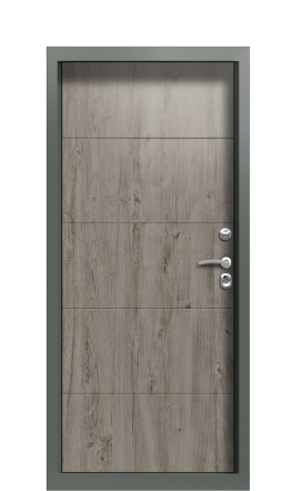 Дверь TermoWood Ral 6028 Греческий платан 852