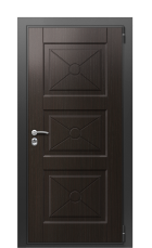 Дверь TermoWood Decoline premium венге бонобо Vesuvio вид снаружи