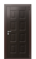 Дверь TermoWood Tobacco Венге Бонобо 41 вид снаружи