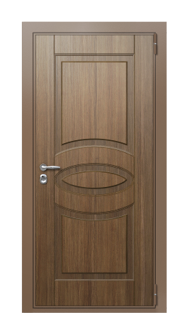 Дверь TermoWood Ral 8025 Палисандр 1083