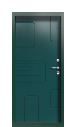 Дверь TermoWood Ral 6005 Зеленое сукно 1253