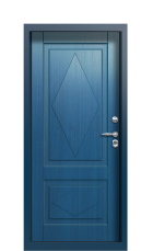 Дверь Termo Del Mare Темно-синяя 1082 вид внутри