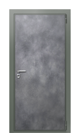 Дверь TermoWood Ral 7009 Темный мрамор (глянец) 1167