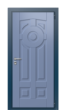 Входная дверь TermoWood Del Mare Слоновая кость 1256