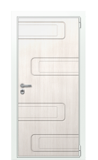 Дверь TermoWood Ral 9003 Граб белый 1028 вид снаружи