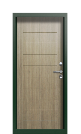 Дверь TermoWood Patina Светло-серый 1070