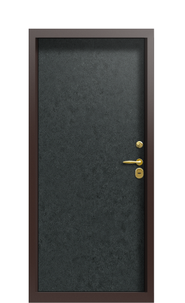 Дверь TermoWood Tobacco Черный гранит 1483